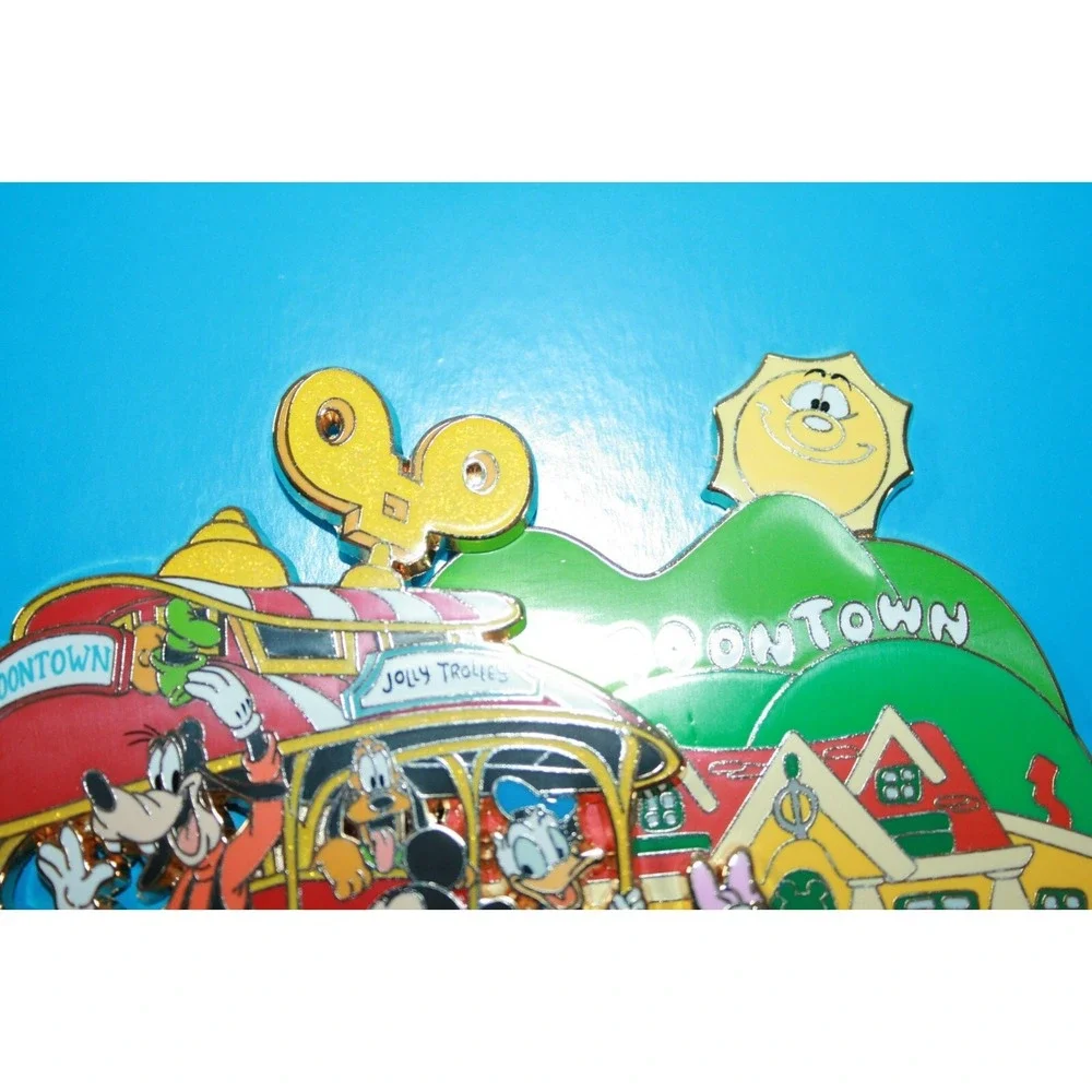 RARE Disney Mickey's ToonTown 25th Anniversary‎ Limited Edition of 200 Jumbo Pin